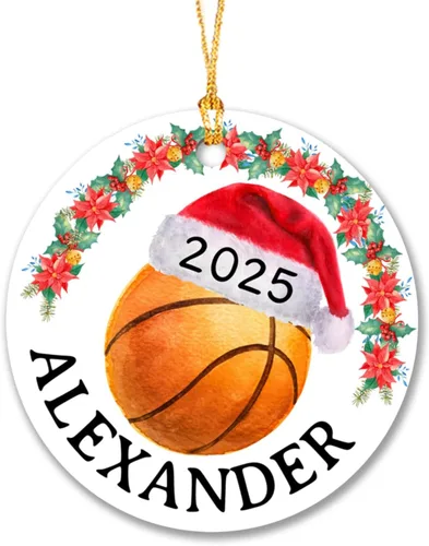 Miniatura 8 de Adorno de Navidad de béisbol para niños, adorno de Navidad personalizado, adorno de jugador de béisbol, adornos para árbol de Navidad 2024, regalo