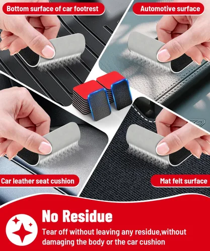Miniatura 4 de PHIXBEAR Tiras de Gancho y Bucle con Súper Adhesivo Resistente, Hechas de 3M, Resistentes al Calor, Impermeables, para Uso en Exteriores