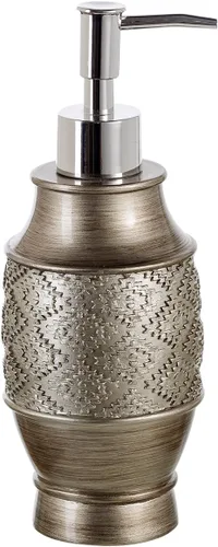 Miniatura 9 de Creative Scents Dublin Silver - Juego completo de accesorios de baño, juego de baño de 6 piezas de plata cepillada: escobilla de inodoro y soporte