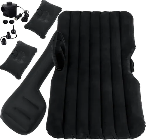 Miniatura 9 de Colchón inflable para automóvil, colchón para asiento trasero de caravana, viajes para automóvil, SUV, camión, berlina, furgonetas, coches grandes