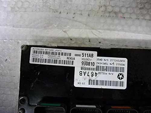 Miniatura 3 de Compatible con Jeep compatible con Grand Cherokee Engine ECM Módulo de control P68060511AB 68060511AB 09 10