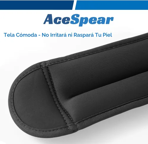 Miniatura 4 de AceSpear - Conjuntos de pesas de tobillo para hombres, mujeres y niños 1 libra, 2 libras, 3 libras, 4 libras y 5 libras, pesas de pierna, muñeca