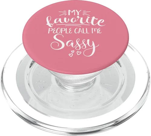 Miniatura 7 de My Favorite People Call Me Sassy PopSockets Swappable PopGrip