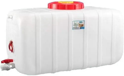 Miniatura 11 de Contenedor de agua 25L/45L/80L/110L/160L/200L Espesamiento de plástico blanco de grado alimenticio Tanque de almacenamiento rectangular Cubo de agua