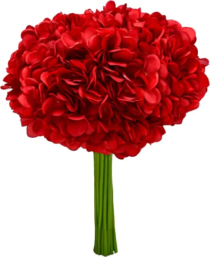 Miniatura 40 de Flores artificiales/falsas/sintéticas, rosas con 2 flores, coral, 10 unidades para bodas, hogar, fiestas, restaurantes
