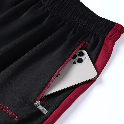 Miniatura 9 de Conjunto deportivo casual de manga larga para hombre, sudadera con cremallera completa, chaqueta y pantalones para correr, trajes de 2 piezas