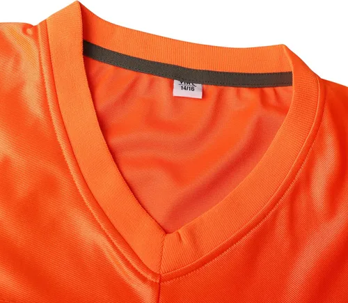 Miniatura 10 de Camiseta de fútbol americano para jóvenes, camiseta deportiva en blanco para niños