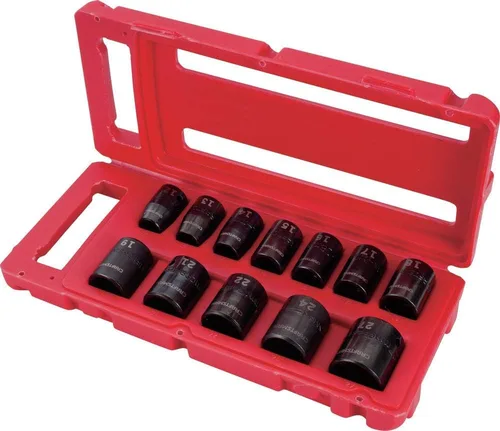 Miniatura 2 de CRAFTSMAN Juego de llaves de impacto, métricas, 1/2", 12 piezas (CMMT15885)