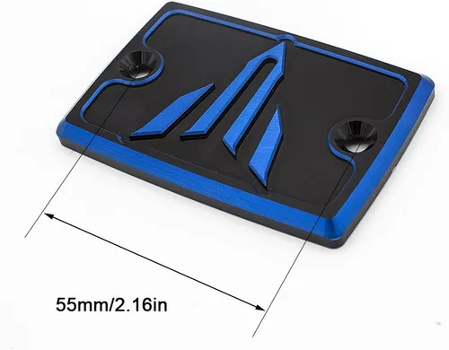 Miniatura 2 de Cubierta de depósito de líquido de freno delantero para motocicleta CNC compatible con MT07 MT-07 FZ07 FZ-07 MT10 FZ10 MT-10 FZ09 FZ-09 MT09 MT-09