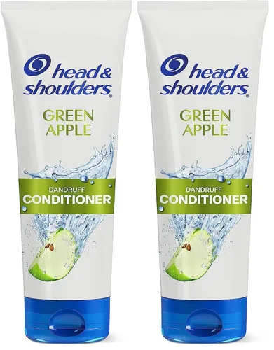 Miniatura 8 de Head & Shoulders Green Apple - Acondicionador anticaspa de uso diario, sin parabenos, 10.9 onzas líquidas