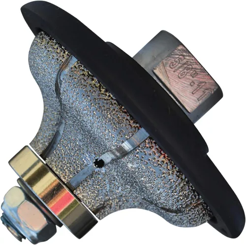 Miniatura 12 de Rueda de perfil de diamante Ogee 3/4 "para pulidora húmeda de piedra molinillo granito mármol hormigón