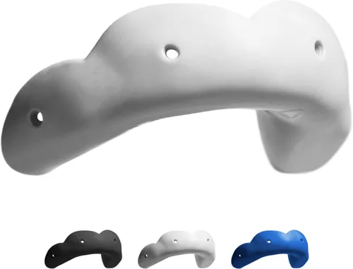 Miniatura 8 de SISU Go - Protector bucal, color negro carbón, protección dental frontal de perfil bajo para fútbol, baloncesto, waterpolo, monopatín, BMX, deportes