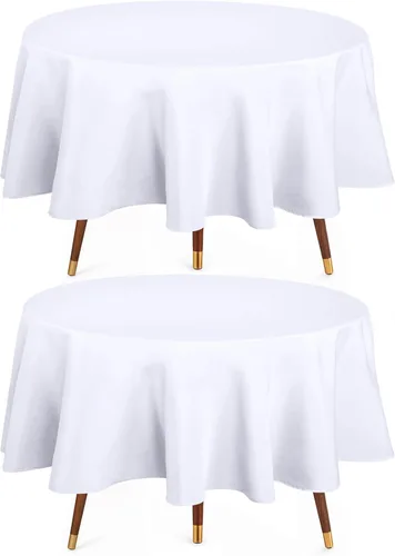 Miniatura 27 de Utopia Kitchen Mantel rectangular, 1 paquete, mantel lavable a máquina, mantel de poliéster para comedor, fiestas de bufé, pícnics, eventos, bodas