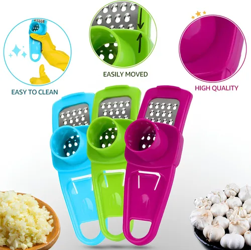 Miniatura 6 de Molinillo de ajo-Molinillo de ajo de mano-Molinillo de mano pequeño para rebanadora de ajo-picadora de ajo-Picadora de ajo-Picadora de ajo-2025