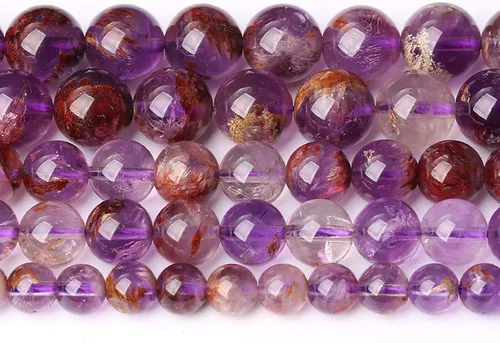 Miniatura 32 de 88 cuentas de cuarzo rutilado dorado de piedra natural de 4MM (5/32 de pulgada), gemas de grado 2A, cristal semiprecioso de actinolita, cuentas