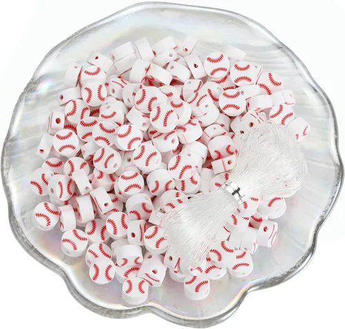 Miniatura 39 de 100 piezas de cuentas espaciadoras de arcilla polimérica de animales para joyería de mujer, pulseras, collares, aretes, accesorios de bricolaje