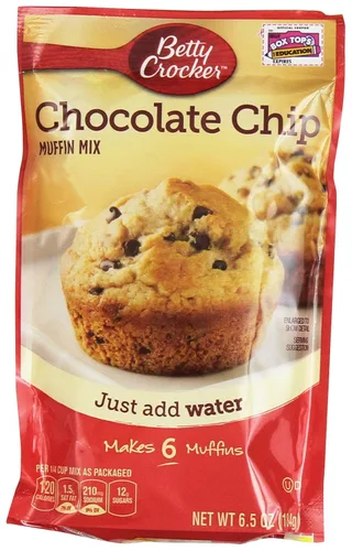 Miniatura 27 de Betty Crocker - Wild Blueberry Muffin and Quick Bread Mix (muffin de arándanos silvestres y mezcla rápida de pan), 16.9 onzas