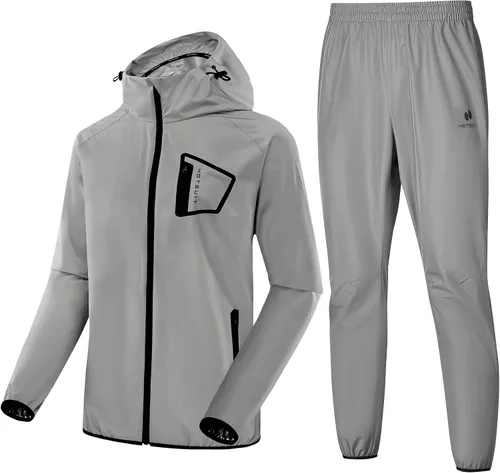Miniatura 13 de HOTSUIT Sauna Suit Men Anti Rip Boxing Sweat Suits Exercise Workout Jacket