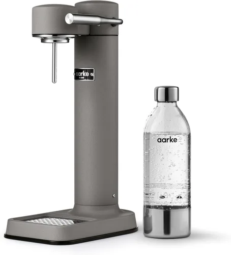 Miniatura 14 de Aarke Carbonator lll con cilindro de CO2, máquina de agua con gas y carbonatación, acero inoxidable con botella reutilizable PET sin BPA, volumen