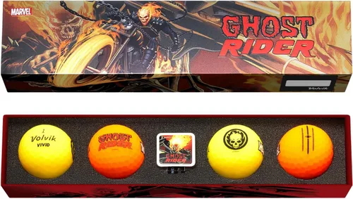 Miniatura 4 de Volvik Vivid Marvel Golf Ball Gift Sets (4 Pack)
