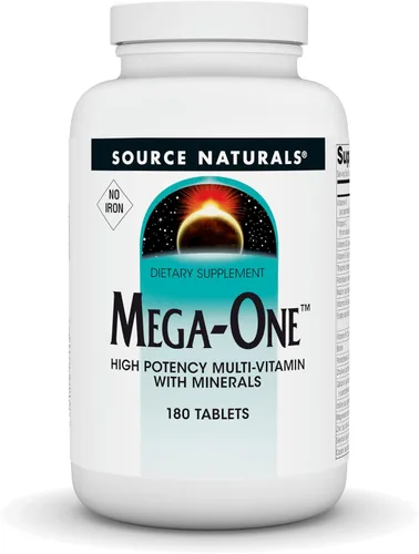 Miniatura 5 de SOURCE NATURALS Mega-One - Tableta múltiple sin hierro, 60
