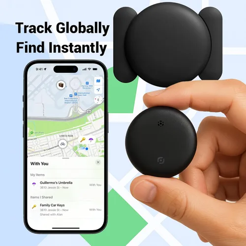 Miniatura 3 de Rastreador GPS para vehículos: dispositivo de seguimiento oculto de automóvil sin tarifa mensual, rastreador magnético de vehículos