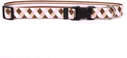 Miniatura 5 de Yellow Dog Design Collar de perro con rayas navideñas, tamaño grande, 1 pulgada de ancho