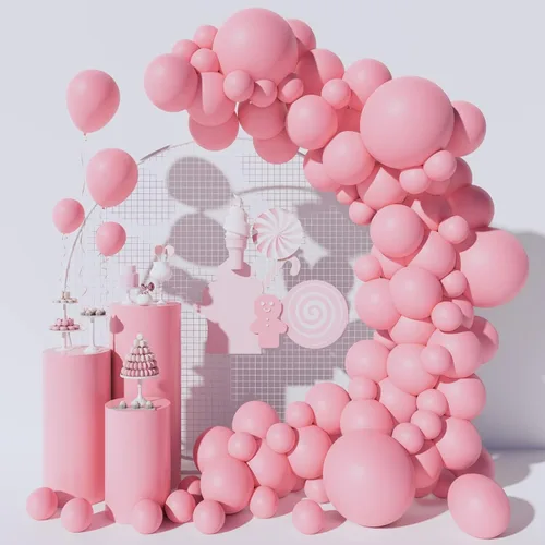 Miniatura 14 de Kit de arco de guirnalda de globos negros de 130 piezas, diferentes tamaños de 18, 12, 10 y 5 pulgadas, kit de globos de látex para fiesta