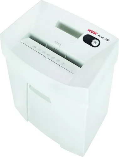 Miniatura 5 de HSM Trituradora de corte cruzado Pure 220c; tritura hasta 8 hojas; capacidad de 5.3 galones HSM2323