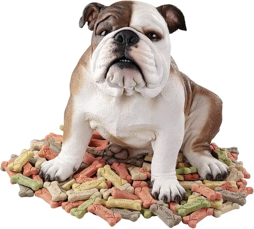 Miniatura 6 de Design Toscano Escultura Buster the Bulldog de 16 pulgadas