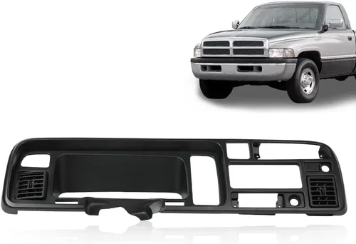 Miniatura 11 de PIT66 Cubierta de bisel de tablero TPE color negro compatible con Dodge Charger Plymouth Belvedere Coronet GTX Road Runner Satellite 1971-1974 Panel