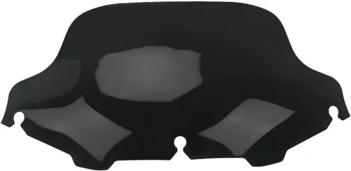 Miniatura 2 de Parabrisas ondulado negro de 8" compatible con 1996-2013 Harley Davidson Street Glide Electra Glide Ultra Classic Touring FLHT FLHTC FLHX Tri Glide