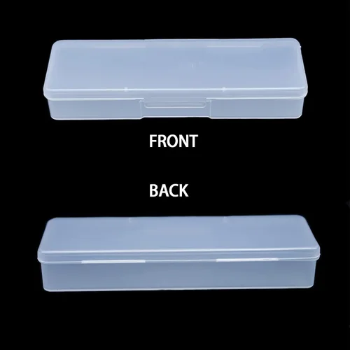 Miniatura 4 de Lokyango Caja personal de almacenamiento de plástico de 4 piezas para uñas, caja de almacenamiento de implementos de uñas, caja organizadora, caja
