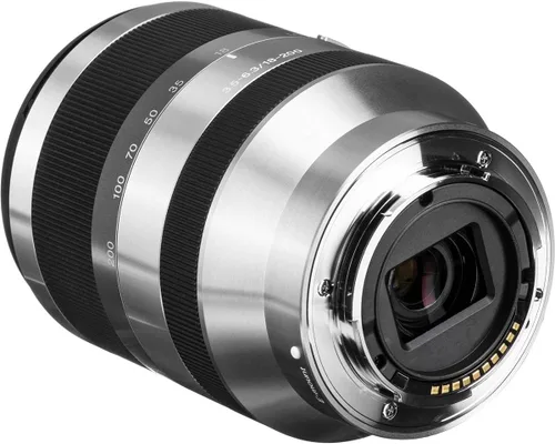 Miniatura 5 de Sony Alpha SEL18200 E-Mount 0.709-7.874 in F3.5-6.3 OSS Lente (Plata)