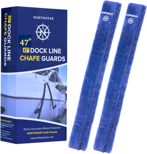 Miniatura 11 de Dock Line - Protectores de rozaduras de 24 y 47 pulgadas de longitud (paquete de 2) – Protector de rozaduras extraíble ultra fuerte, resistente a