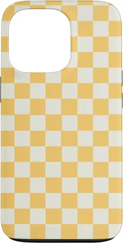 Miniatura 9 de Funda con patrón clásico de cuadros amarillo para iPhone 11