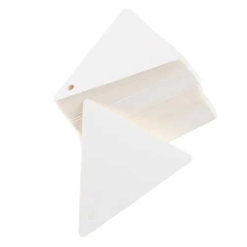 Miniatura 4 de Tiras de prueba de perfume, tiras de papel desechables para fragancias de 2.165 x 1.969 in, forma de triángulo, aceite esencial, aromaterapia