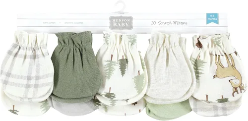 Miniatura 2 de Hudson Baby Manoplas unisex de algodón para bebé