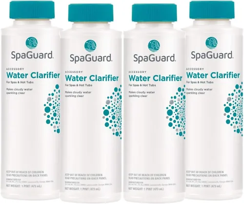 Miniatura 3 de Clarificador de Agua para Spa SpaGuard, 1 Pinta, Hace que el Agua Turbia se Vuelva Cristalina, Elimina Olores, Adecuado para Spas y Jacuzzis