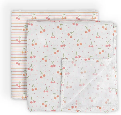 Miniatura 2 de JuJuBe x Studio Oh! - Juego de manta para envolver al bebé recién nacido, suave, cómoda, neutra para baby shower y registro de bebé, esenciales