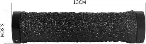 Miniatura 2 de Empuñaduras de manillar de bicicleta, 1 par de empuñaduras ergonómicas para manillar de bicicleta, agarre universal de doble bloqueo para manillar
