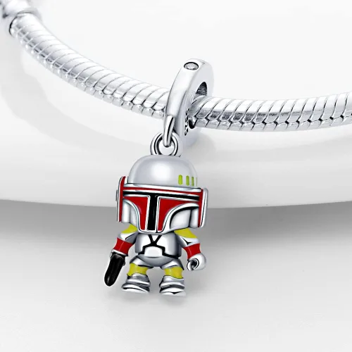 Miniatura 2 de LIGHTDOG Dijes de plata de ley 925 para pulseras Pandora, collar con colgante de circonita 5A, cuentas de joyería de regalo para el día de la madre