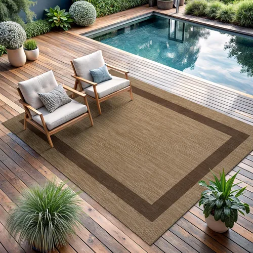 Miniatura 50 de CAMILSON Alfombra para exteriores, alfombras modernas para patios interiores y exteriores, tapetes de cocina y pasillo, alfombra lavable para porche