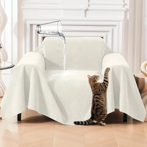 Miniatura 15 de Deep Dream Funda para Sillón Resistente a Arañazos de Gato, Funda Impermeable para Sofá para Perros, Protectores de Sofá Amigables con Mascotas