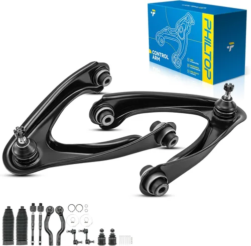 Miniatura 223 de PHILTOP Kit de suspensión delantera de 10 piezas, brazos de control inferiores con juntas de bola, eslabones de extremo de barra estabilizadora