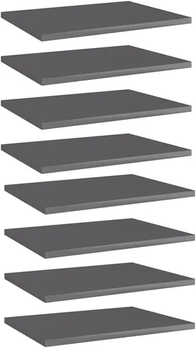 Miniatura 33 de Tableros de estantería 8 piezas, tablones de repuesto para estantería, estante de madera, estante de melamina, madera sin terminar, para renovar