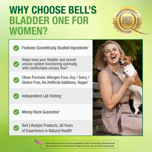 Miniatura 5 de Bell Productos de estilo de vida de la vejiga para mujeres Ayuda a mantener un equilibrio saludable de la vejiga