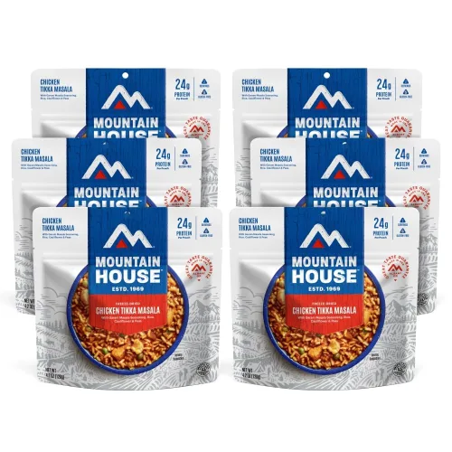 Miniatura 10 de Mountain House granola con leche y arándanos Comida liofilizada para mochileros y camping Pack de 6
