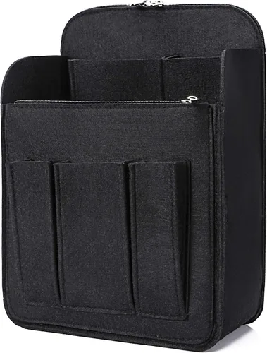 Yoillione Organizador de mochila de fieltro para mujeres y hombres, mochila de viaje grande