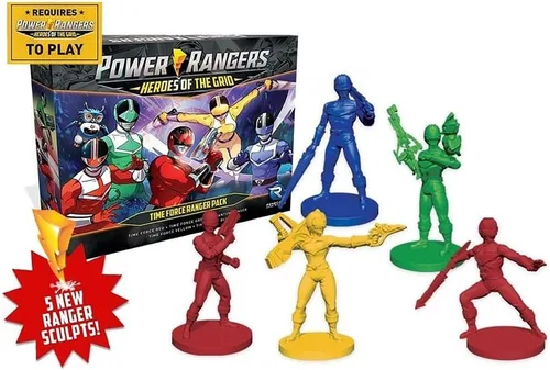 Miniatura 4 de Renegade Game Studios Power Rangers Time Force Expansión para Heroes of The Grid Juego de mesa, 2-5 jugadores, mayores de 14 años